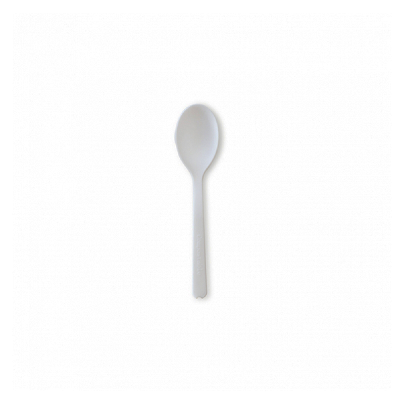 CUCCHIAINO CPLA BIANC/TRASP 11,5CM CF100