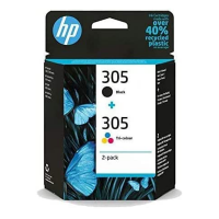 CARTUCCE HP 305 2 PACK COLOR BLACK 6ZD17AE
