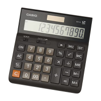 CALCOLATRICE DA TAVOLO CASIO DH12-BK 12 CIFRE
