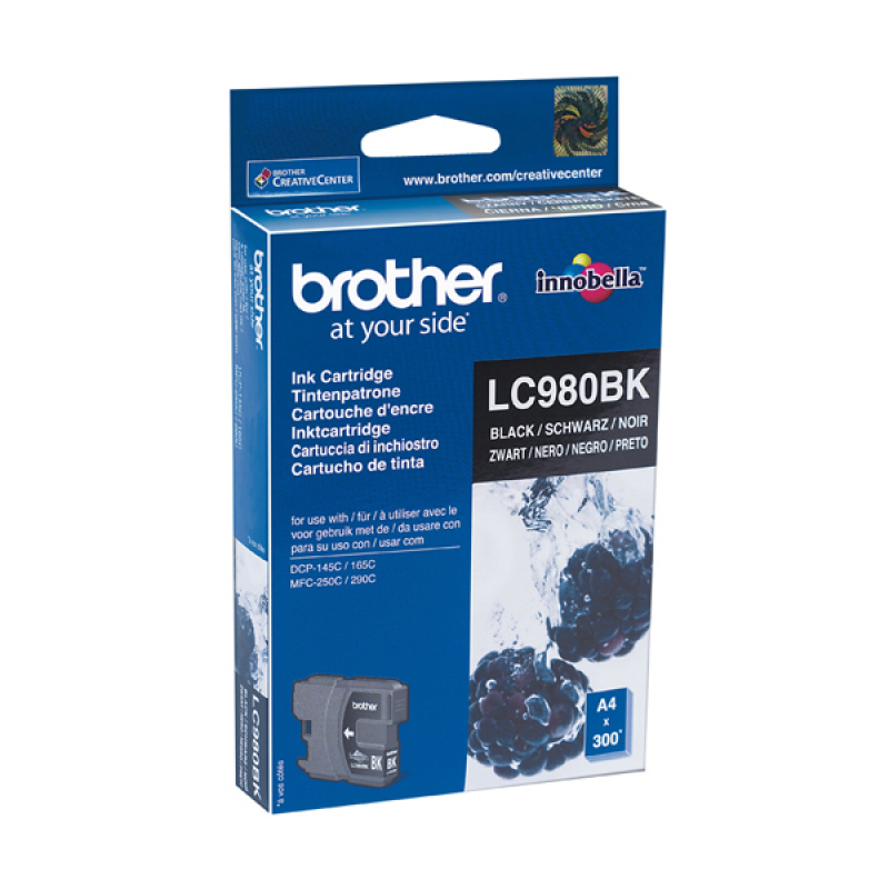 CARTUCCE BROTHER LC980 NERO