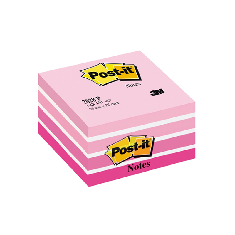 CUBO 3M POST-IT PASTELLO 76X76 FF450 2028-P