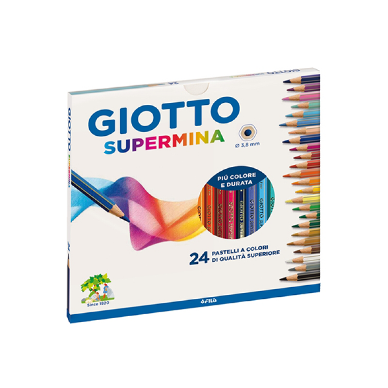 PASTELLO GIOTTO 24 COLORI SUPERMINA