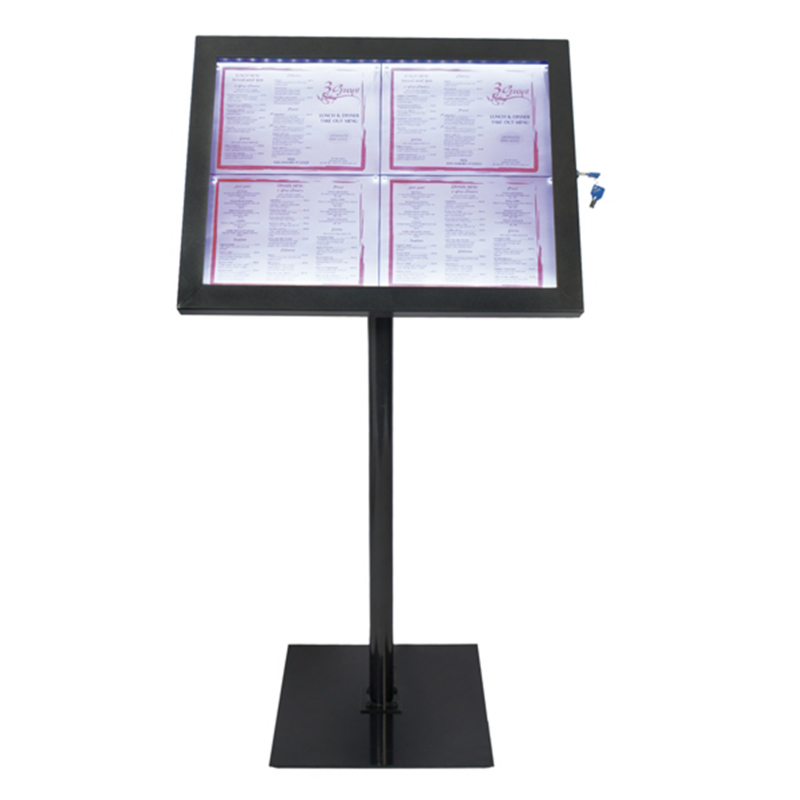 ESPOSITORE A LED PER ESTERNI/INTERNI