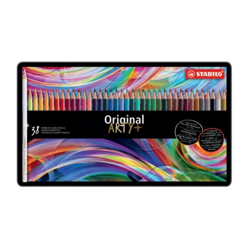 PASTELLO LEGNO STABILO 38 COLORI
