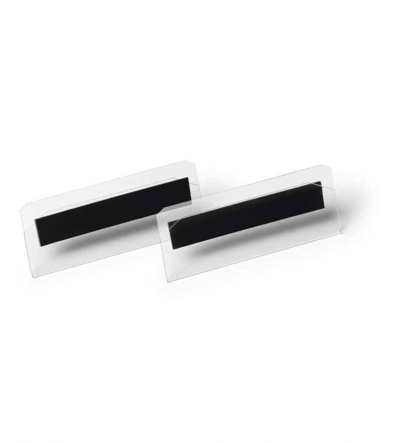 BUSTA DURABLE PER IDENTIFICAZIONE BANDE MAGNETICHE 210X74 MM.TRASP.CF.10