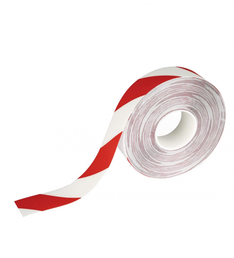 NASTRO ADESIVO DA PAVIMENTO DURALINE STRONG 50/12 50MMX30M ROSSO/BIANCO DURABLE