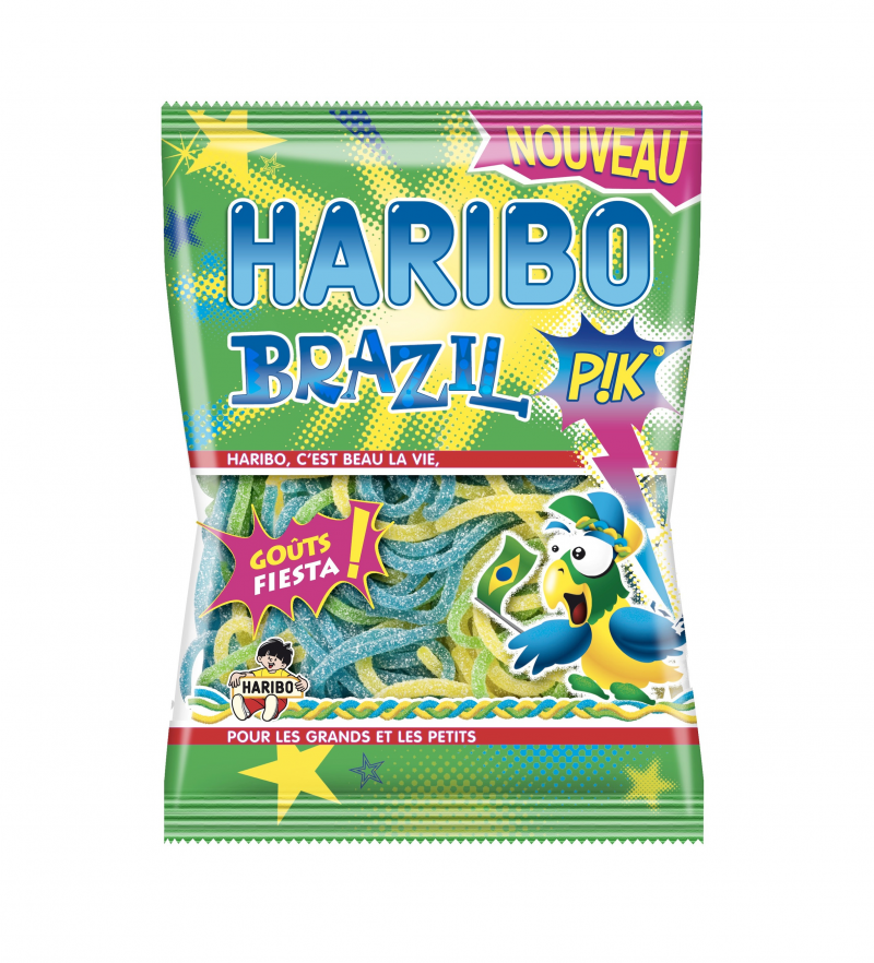 CARAMELLE HARIBO BUSTA BRAZIL FRIZZ GR90