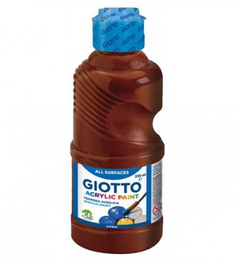 TEMPERA GIOTTO ACRILICA ML250 MARRONE