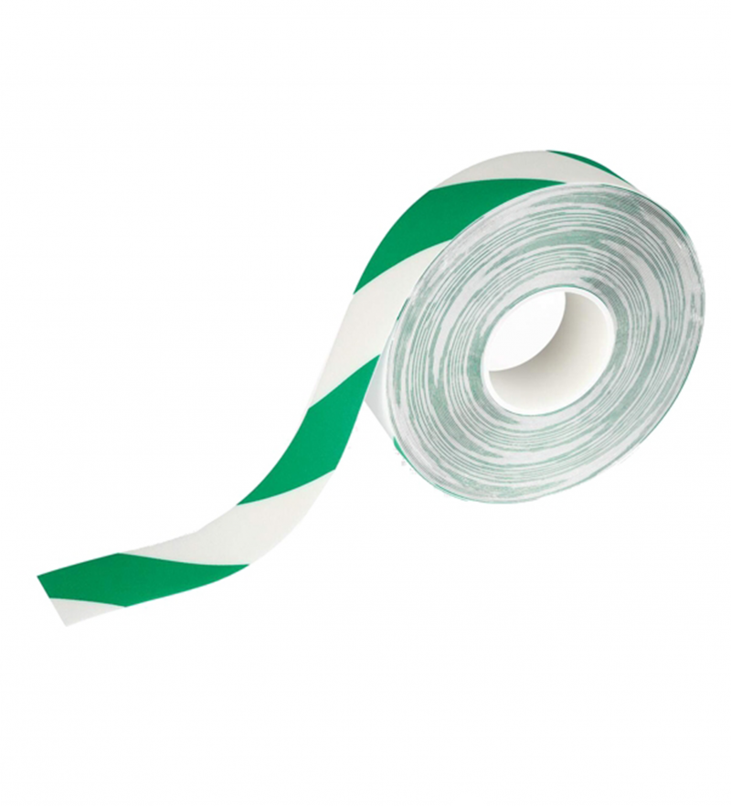 NASTRO ADESIVO DA PAVIMENTO DURALINE STRONG 50/12 50MMX30M VERDE/BIANCO DURABLE