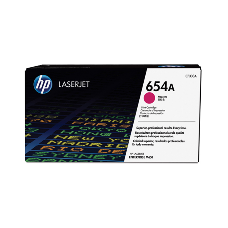 TONER HP 654A MAGENTA CF333A PG.15000