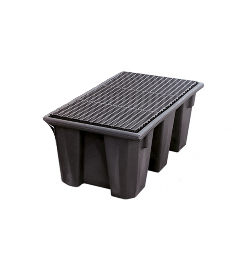 VASCHE DI CONTENIMENTO IN PLASTICA 1 FUSTODIAM.CM.60 CM.92,5X75,5X55,5H