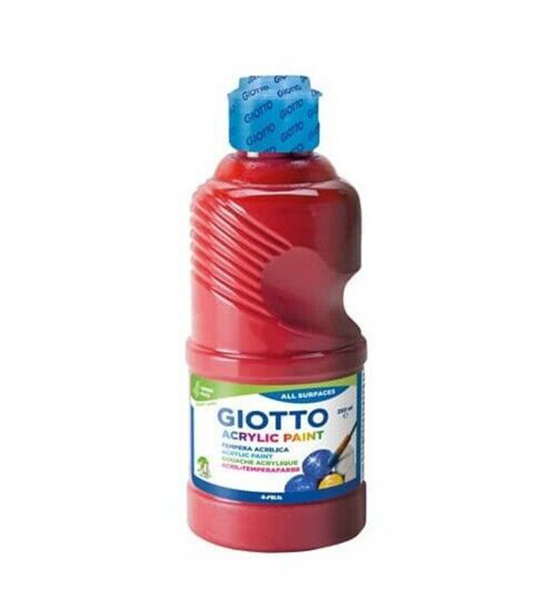 TEMPERA GIOTTO ACRILICA ML250 ROSSO VERMIGLIO