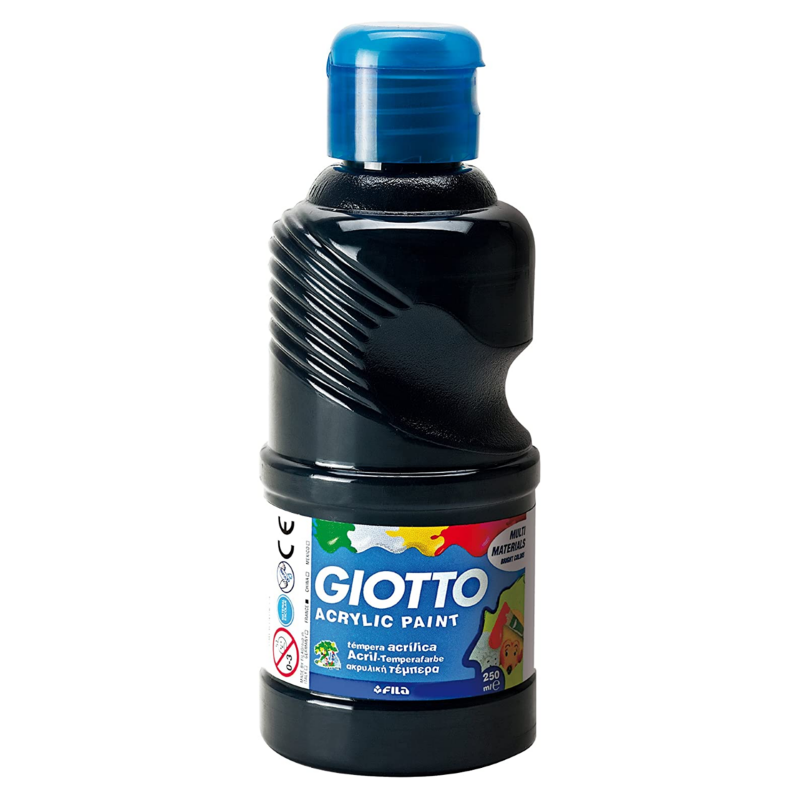 TEMPERA GIOTTO ACRILICA ML250 NERO