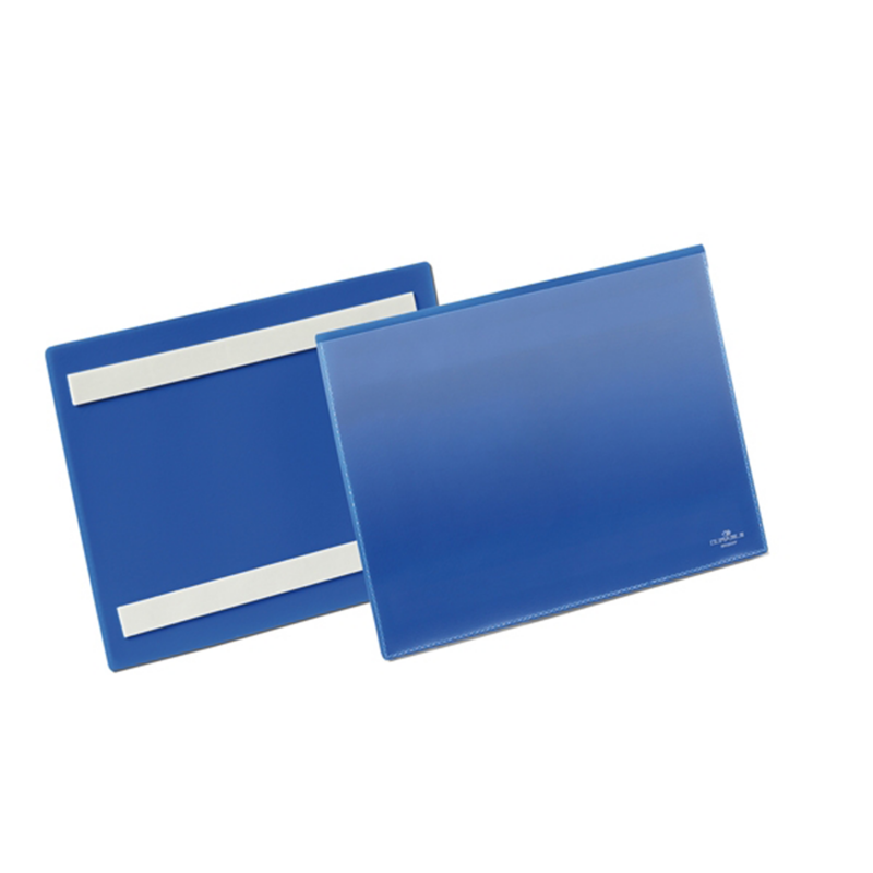 BUSTA DURABLE PER IDENTIFICAZIONE BANDA ADESIVA A5 ORIZZONATALE CF.50