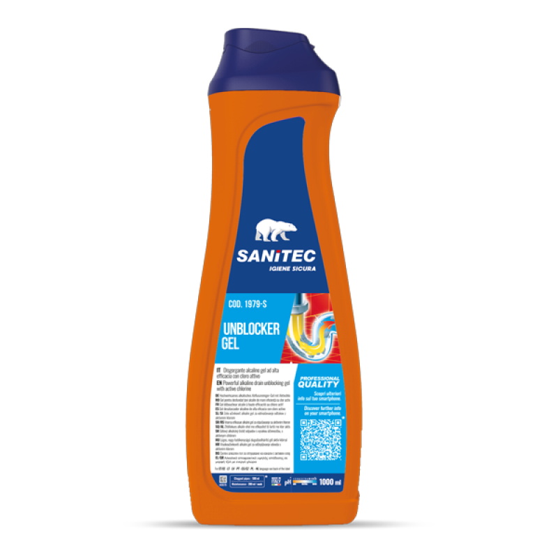 DETERGENTE DISINCROSTANTE UNBLOCKER GEL LT.1