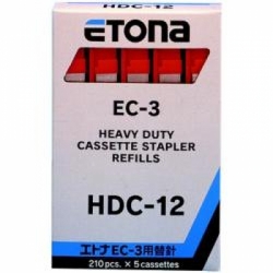 PUNTI CUCITRICE ETONA EC-3 HDC-12 MM12 ROSSO CF.1050