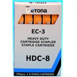 PUNTI CUCITRICE ETONA EC-3 HDC-8 MM8 GIALLO CF.1050